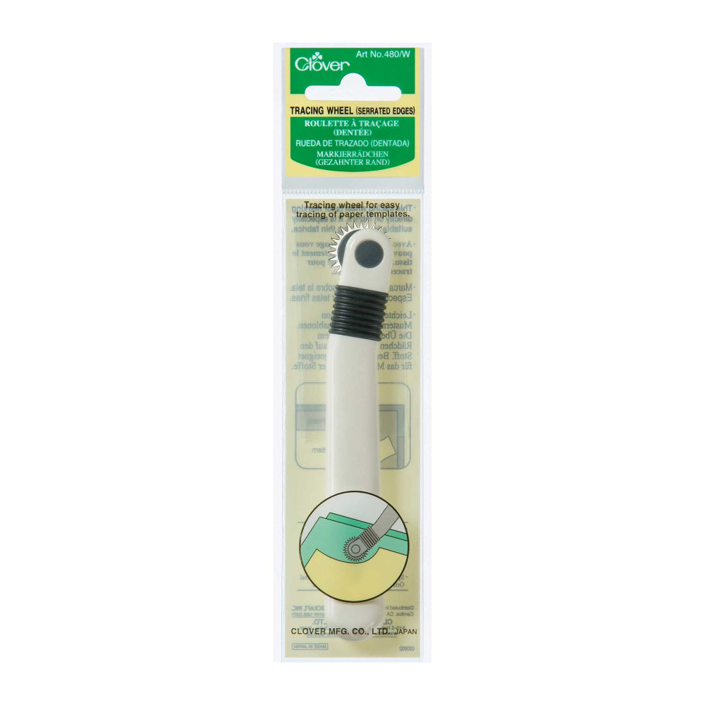 Clover Tracing Wheel Serrated 480/W