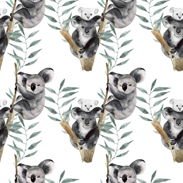 Aussie Allovers Koala Friends White