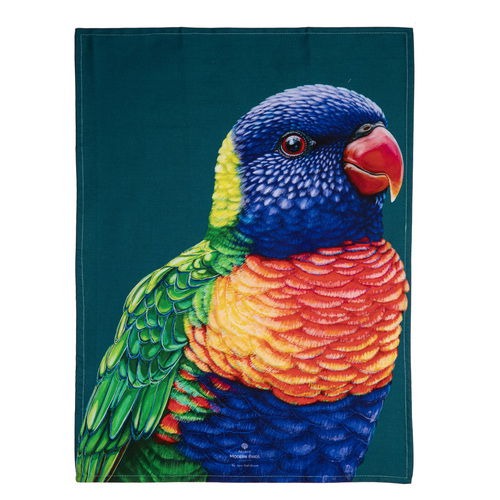  Rainbow Lorikeet Kitchen Towel