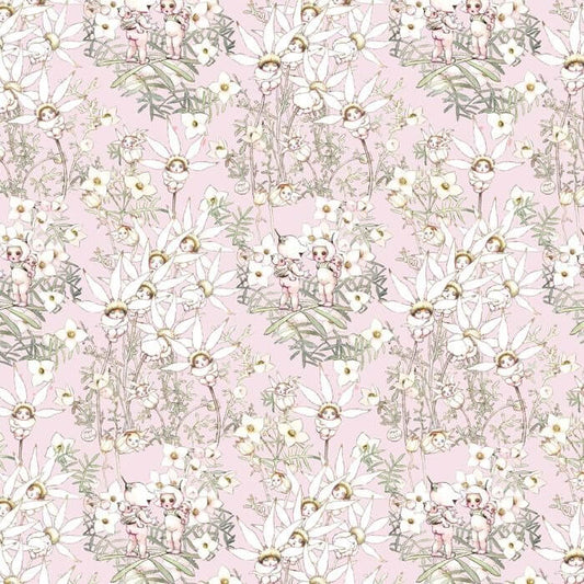 **PREORDER** May Gibbs Pastel Flowers Pink