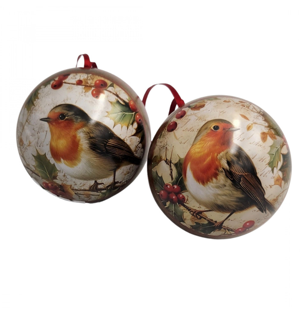 Robin Bauble Tin