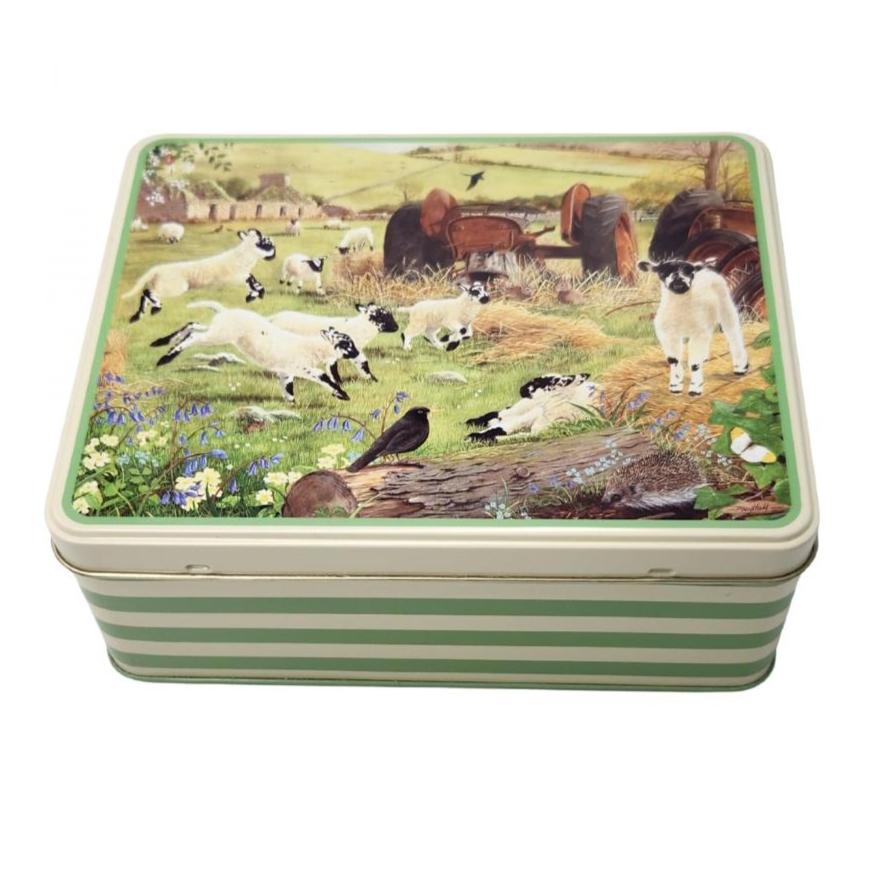 Woolly Jumpers Biscuit Tin