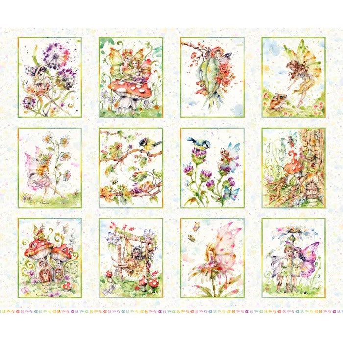 Fairy Garden Fabric Collection By Sillier Than Sally Designs- AUS ...