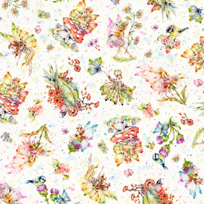 Fairy Garden Fabric Collection By Sillier Than Sally Designs- AUS ...